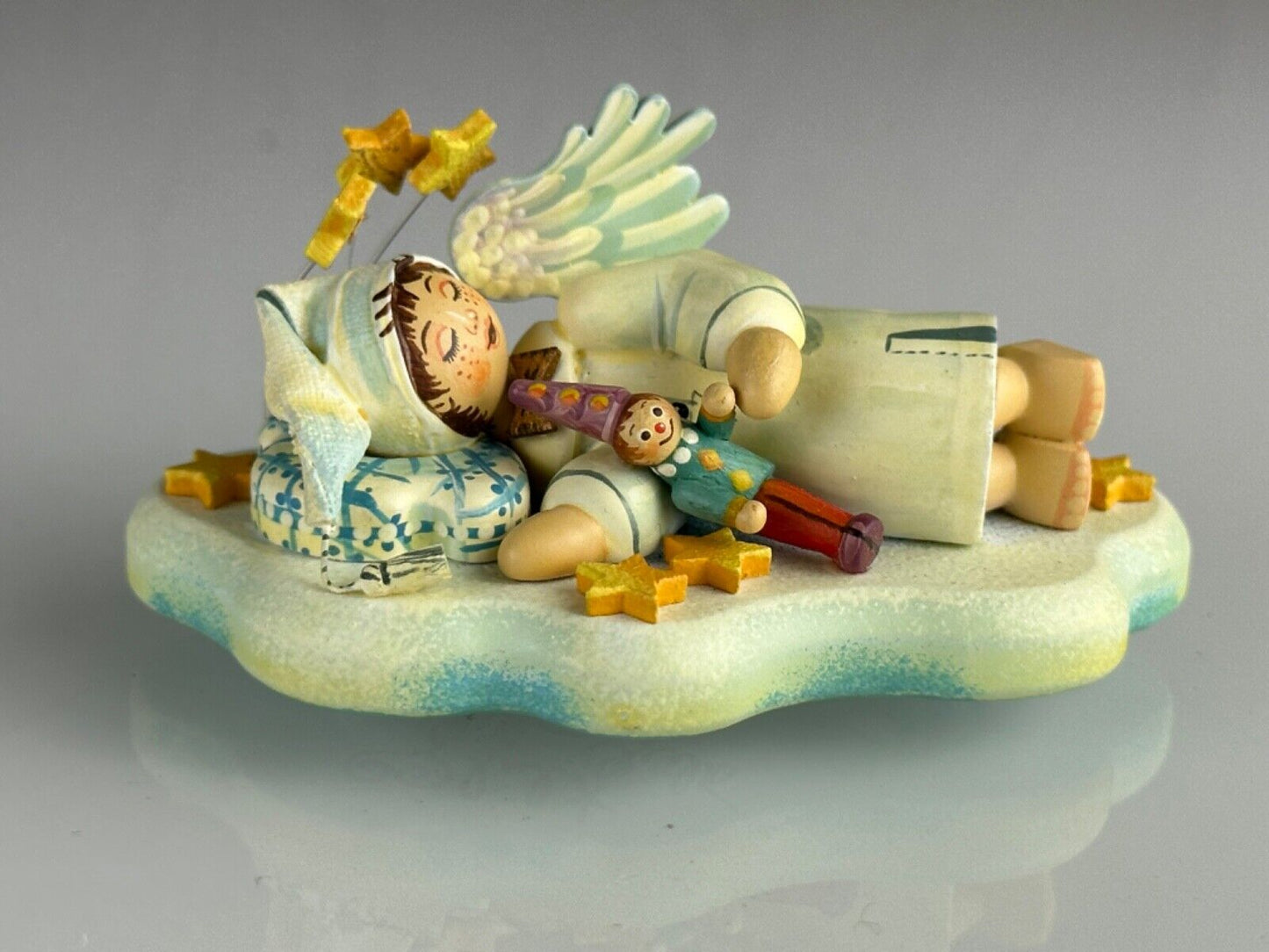 Kathe Wohlfahrt Bubenengel Himmlischer Schlaf Boy Angel Heavenly Sleep 244/500