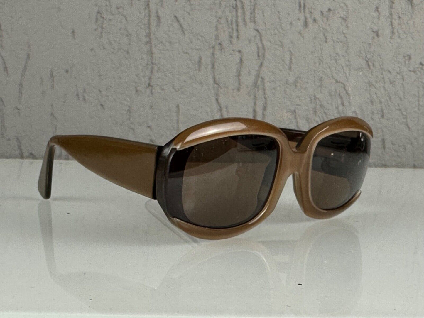 Calvin Klein Sunglasses Brown Vintage With original Box