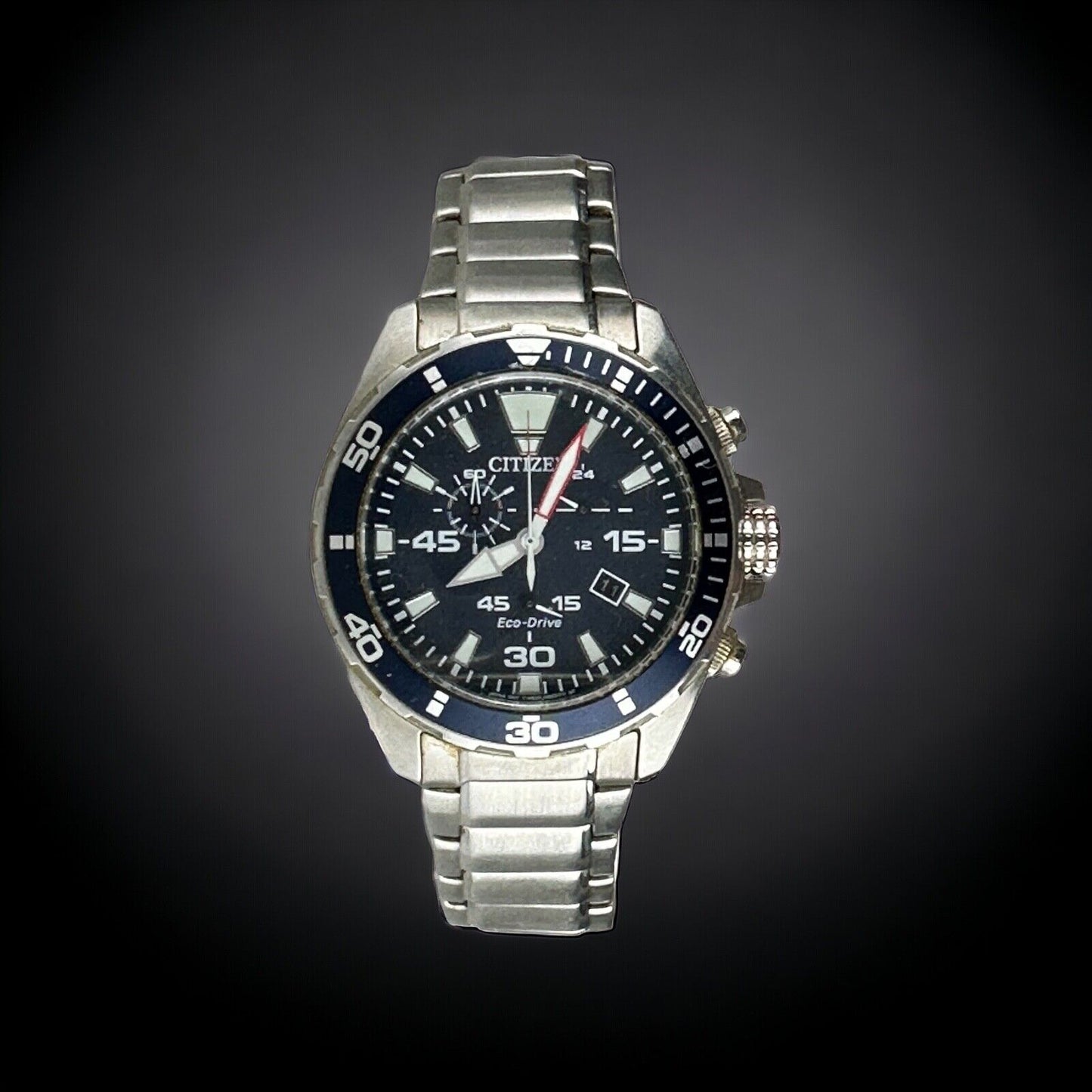 Citizen Eco-Drive Blue Men's Watch AT2431-87L 45mm